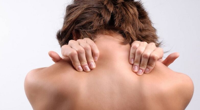 Lepoko mina osteochondrosis cervikoarekin