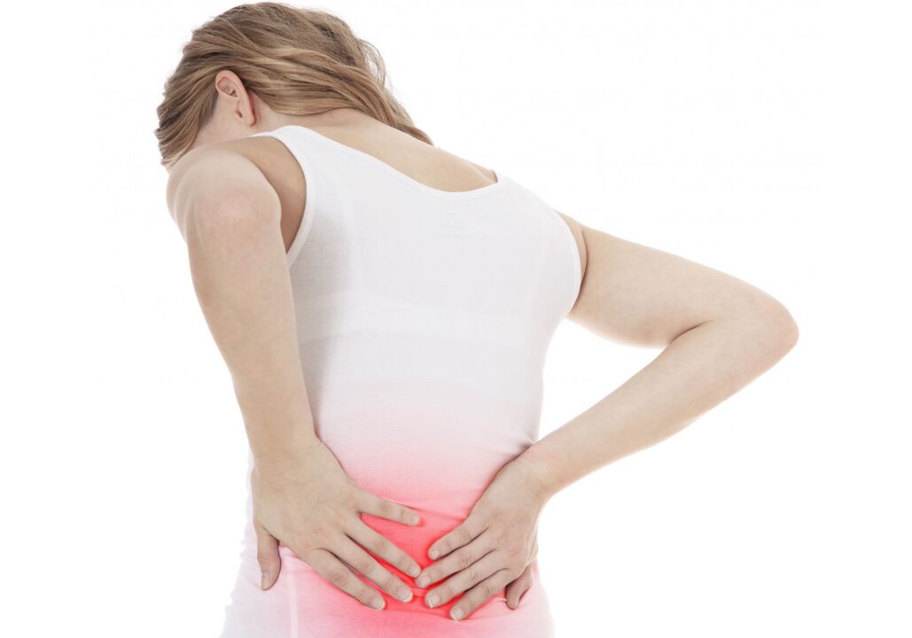 Osteocondrosis lumbar bizkarrezurra eragin dezake