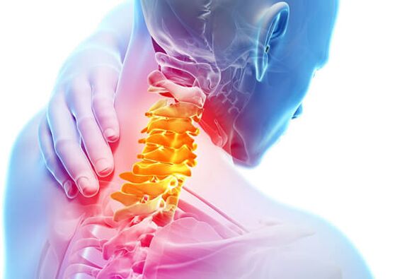 Osteokondrosiaren sintoma nagusiak mina eta ondoeza dira